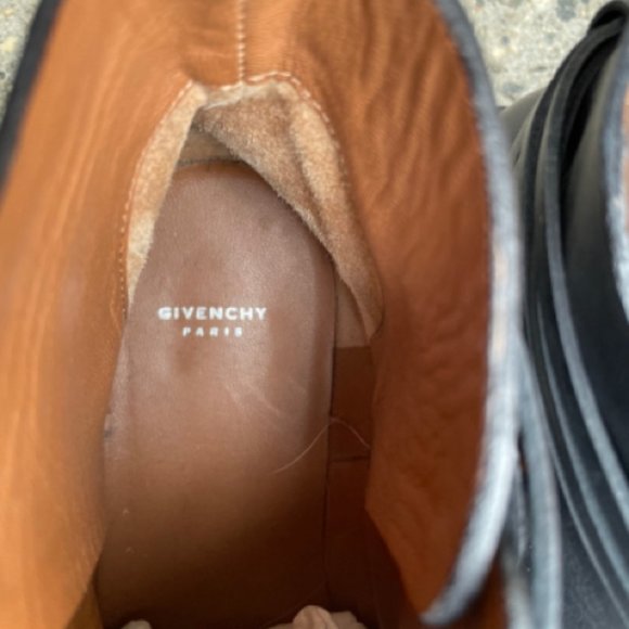 Givenchy Shoe Bottine Plate Mode Low Boot Size 39.5 - Picture 5 of 15